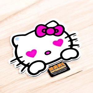 Hello Kitty Pink Bow Design Acrylic Lash Pallet Tiles With <b>Magnet</b> <b>Eyelash</b> Extension Plate Tiles Private Label Lash Supplies - Product Image 2