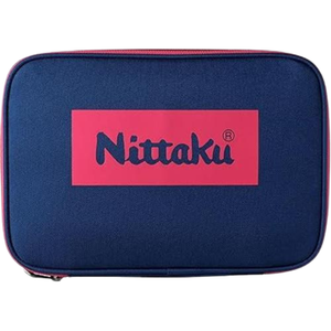 OFERTA Directo de Japón: Estuche para Raquetas de Tenis de Mesa Nittaku NK-7226 con Logotipo a Color, Capacidad para 2 Raquetas + Accesorios de Mantenimiento - Product Image 3