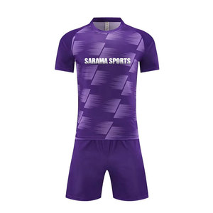 Nouvelle version de maillots de football à transfert thermique, uniformes personnalisés avec logo, légers, respirants, à séchage rapide, ensemble d'uniformes de football - Product Image 2