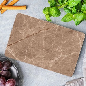 Planche à découper en marbre poli à la main pour une collection d'accessoires de cuisine haut de gamme, rehaussant l'élégance de votre espace culinaire - Product Image 3