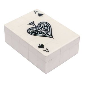 Boîte de rangement décorative en résine de luxe pour ranger les cartes de poker RR Enterprises Modèle RR202513221 - Product Image 5