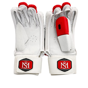 Gants de frappe de cricket en cuir Mannu Sports Lightning X - Légers, logo et designs personnalisables, haute qualité - Product Image 3