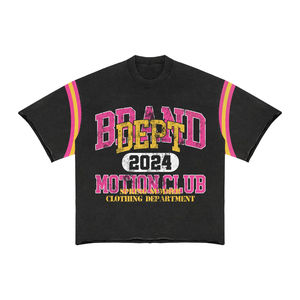 Conjunto Deportivo de Algodón para Hombre, Nuevo Diseño 2026 |   Camiseta y Pantalones Cortos con Logotipo Serigrafiado |   Chándal con Diseño Personalizado OEM - Product Image 2