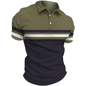 Chemises sportives pour hommes en toile respirante 100 % coton de haute qualité, grandes tailles, vente chaude, prix bas - Product Image 4