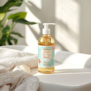 Nuevos Productos: Jabón Líquido para Bebés de Cabeza a Pies, Sin Lágrimas, Nutritivo, Hidratante, Ecológico, Fabricante de Marca Privada - Product Image 3