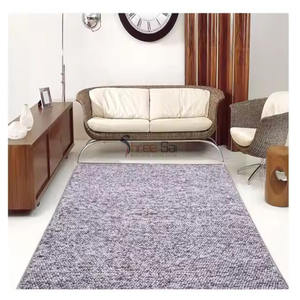 Le plus récent tapis en laine brodé indien de conception moderne tufté à la main pour la chambre à coucher disponible au prix le plus bas - Product Image 1