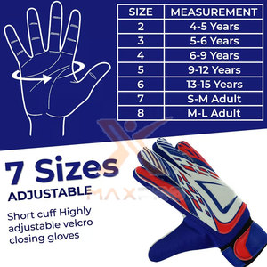 Gants de gardien de but en cuir de haute qualité, imperméables, antidérapants, résistants, pour l'extérieur, vente directe d'usine, best-seller - Product Image 6