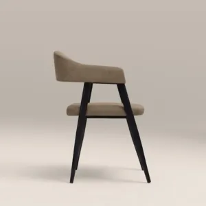 SILLA DE COMEDOR SINTERIOR LATTE PRESLEY CARVER - Product Image 5