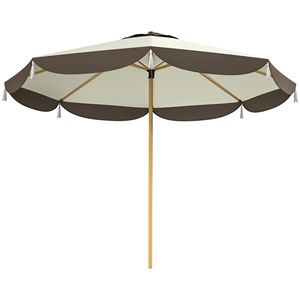 Ombrellone da Giardino 9FT UPF 50+ con 8 Stecche Ventilate per Cortile e Parco - Product Image 1