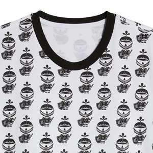 Débardeur sans manches pour homme, col rond, décontracté, tricoté, noir et blanc, motif imprimé, respirant, polyester - Product Image 5