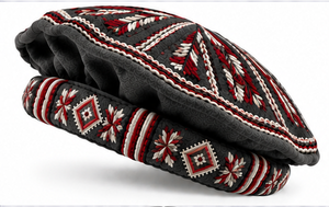 Nuevo Diseño de Gorros Afganos para Hombre, Color Azul Polvoriento, Lana Hecha a Mano, Gorro Tradicional Chitrali de Invierno, Suave y Cómodo, Gorros Afganos para Hombre - Product Image 4