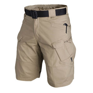 Shorts d'entraînement pour hommes, tissu à séchage rapide, taille élastique, doublure en mesh, course à pied, fitness, sport, équipement de performance active - Product Image 4