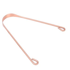 Pure Copper Tongue Clean Scraper Bad Breath Removal for Daily Use effective Bacteria Resistant Metal Available In Bulk Quantity - Product Image 2