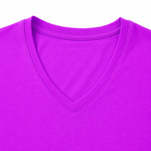 T-shirts pour femmes de style High Street, en polyester et coton, col rond, respirants, séchage rapide, logo personnalisé - Product Image 6