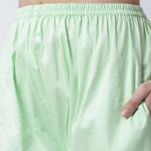 Conjuntos de Pijamas de Seda/Algodón Satinado para Mujer, Elegantes y Personalizados, Manga Corta, Ropa de Dormir y para Estar en Casa - Product Image 6