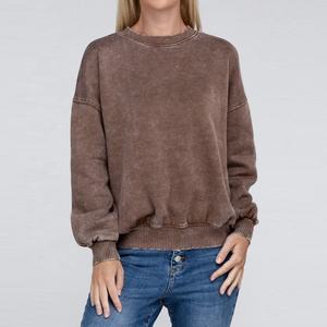 เสื้อฮู้ดผู้หญิงไซส์ใหญ่พิเศษ, เสื้อถักแบบวินเทจ - Product Image 5