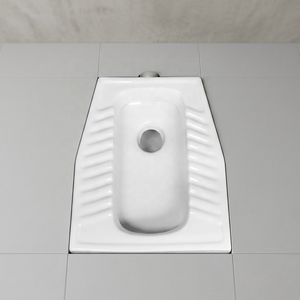 WC moderne Vistaar en céramique blanche, type Orissa, qualité supérieure pour l'exportation - Product Image 6