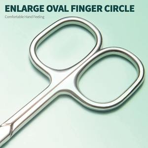 กรรไกรตัดหนังมืออาชีพ กรรไกรขนาดเล็กสำหรับทำเล็บ กำจัดหนังกำพร้า สำหรับตกแต่งเล็บ ทำจากสแตนเลส - Product Image 2