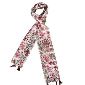 Pañuelo de Poliéster Estampado para Mujer, 50x180 cm, Ligero, Sin Arrugas, Suave, Tipo Dupatta - Product Image 2