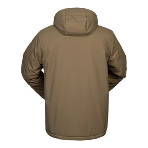 Veste matelassée imperméable personnalisable haut de gamme avec fermeture éclair, chaude, style urbain, unisexe, col montant, à capuche - Product Image 4