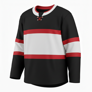 CAMISETA DE HOCKEY SOBRE HIELO DE ALTA CALIDAD UNISEX - Product Image 1