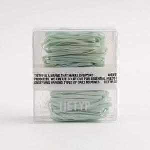 Coleteros TIETYP, Bandas Elásticas de Goma de Color Sólido, Minimalistas y Modernas para Uso Diario, Paquete para Mujer, Empaquetado en Cartón, Hecho en Corea - Product Image 2