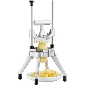 Affettatrice Professionale Kattex per Verdura e Frutta, Lama da 3/8'', Taglia Patatine Fritte, Affetta Cipolle, in Acciaio Inox per Uso Commerciale - Product Image 1