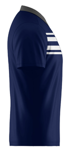 Camiseta Polo Deportiva Casual para Hombre, de Secado Rápido, 100% Poliéster, Manga Corta, Sublimación, Color Liso, Tejido de Punto - Product Image 3