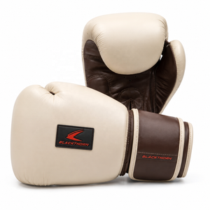 ถุงมือชกมวย MMA แบบสั่งทำพิเศษ สำหรับฝึกซ้อมคิกบ็อกซิ่ง มวยไทย ออกกำลังกาย สายรัดกว้าง 4 นิ้ว หนังเทียม ปิดด้วยแถบตีนตุ๊กแก - Product Image 6