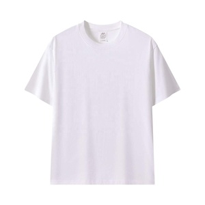 Camiseta de Hombre con Cuello Redondo, 100% Algodón, Corte Regular, Estilo Urbano, con Logotipo Bordado e Impresión Personalizada, Ribete en Contraste de Alta Calidad - Product Image 1