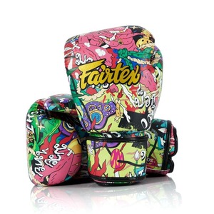 นวมชกมวย Fairtex รุ่น Top End คุณภาพสูง หนังพรีเมียม ผลิตตามสั่ง ระบายอากาศได้ดี สายรัดปรับได้ สำหรับทุกเพศ - Product Image 1