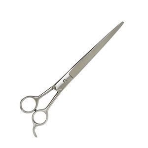High Quality Grooming Straight <b>Scissors</b> Sharp Blade Steel Pet Hair Cutting <b>Scissor</b> - Product Image 1