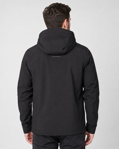 Force 2 Win Men's Red Windproof Jacket with Zipper Closure Pockets Casual Winter Wear Corduroy Fabric Quick Dry & Eco-Friendly - Product Image 2