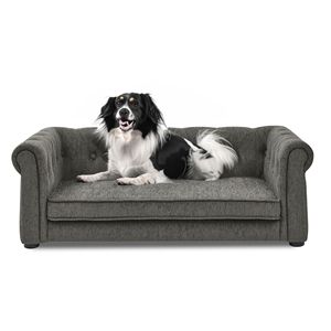 Elegante e Moderno Letto Rettangolare per Animali Domestici, Comodo Divano Rialzato per Cani di Taglia Media e Grande, Resistente Cuccia per Cani - Product Image 6