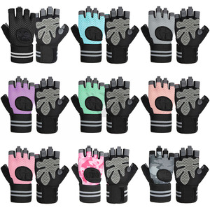 Gants de fitness pour hommes et femmes, entraînement en salle de sport, musculation, soutien des poignets, respirants, adhérence optimale, confort et performance. - Product Image 6