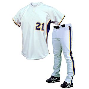 Uniforme de baseball très demandé, respirant, 100% polyester, fabriqué en usine, prix de gros, manches courtes, évacuation de l'humidité - Product Image 1