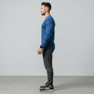 REXFIT SPORTS Camisetas Deportivas de Manga Larga para Hombre, Material de Punto Suave, Proveedor de Ropa Deportiva y Ropa Diaria OEM - Product Image 6