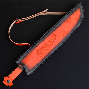 Cuchillo Bowie Hecho a Mano Personalizado para Supervivencia al Aire Libre, Hoja de Acero Inoxidable Duradera y Afilada, Mango de Madera, Grado DIY OEM - Product Image 6