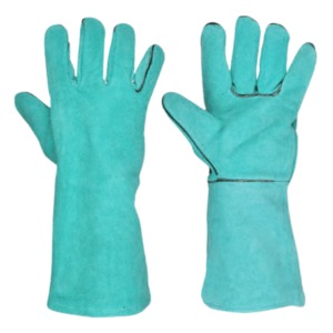 Guantes de Soldadura de Cuero Vacuno con Diseño de Logotipo Personalizado, Suaves, con Patrón Sólido, Cómodos, de Alta Visibilidad, Antideslizantes e Impermeables - Product Image 4