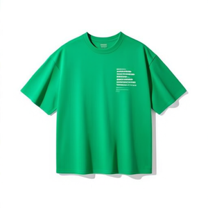 Nouvel Arrivage T-shirt Homme Oversize 100% Coton Impression Personnalisée Grammage Lourd Style Urbain Design Teint en Pièce Fournisseur BD - Product Image 3