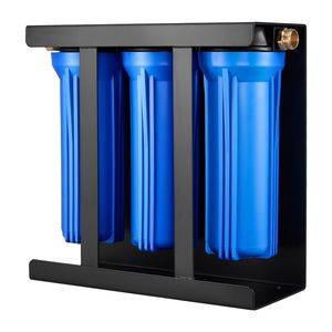 Sistema di filtrazione dell'acqua a 3 cartucce per camper, filtro per acqua da esterno per rimuovere sedimenti, cloro, cattivi gusti, odori e zanzare - Product Image 1