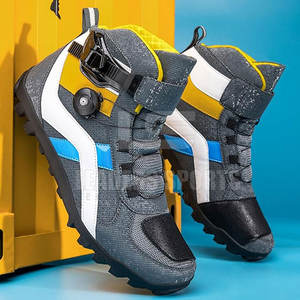 Las Mejores Botas de Motocicleta Impermeables de Cuero, Unisex, de Alta Calidad, con Logotipo Personalizado, MOQ Bajo, Cómodas - Product Image 4