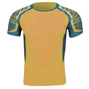 Ensemble de t-shirt et short de tennis pour homme, coupe classique, tissu respirant et doux au toucher, séchage rapide, protection UV, nouveau design - Product Image 6