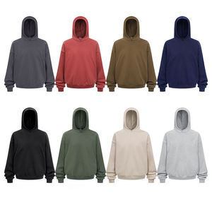 เสื้อฮู้ดดี้ลำลองผู้ชายรุ่นใหม่ล่าสุด ผ้าฝ้ายฟลีซ 100% ลายเรียบ ระบายอากาศได้ดี ปักโลโก้ได้ตามต้องการ ผลิตในปากีสถาน มีกระเป๋า น้ำหนัก 200 กรัม เหมาะสำหรับฤดูหนาว - Product Image 6