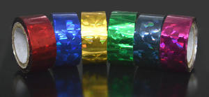 เทปกาวลายกระจกแตกโฮโลแกรมสำหรับงานฝีมือและกรอบรูป (ขายส่ง) - Product Image 3