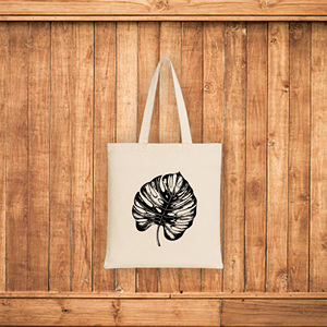 Sai Impex Modern Printed Cotton Tote Bag with Black <b>Pineapple</b> Pattern Anti- Washable Eco-Friendly & Reusable - Product Image 4