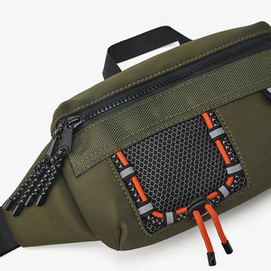 Riñonera deportiva de moda para hombre, gran capacidad, tela Oxford multicapa, correa desmontable, para viajes al aire libre y uso diario - Product Image 6