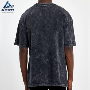 Camiseta para Hombre con Lavado Ácido, Color Gris Humo, Diseño Novedoso, Calidad Premium, Cómoda, Recién Llegada, al Mejor Precio de Mayorista - Product Image 2