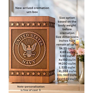 Handcrafted Wooden Urn Pet Urn deer Memorial urn Memorial Keepsake by AYAANS - Product Image 6