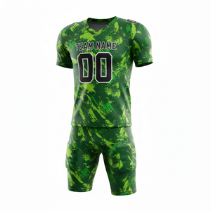 Ensemble d'uniformes de football américain personnalisés pour hommes, imprimés par transfert thermique, en jersey et pantalon respirants en polyester, antibactériens, séchage rapide, pour équipe - Product Image 4